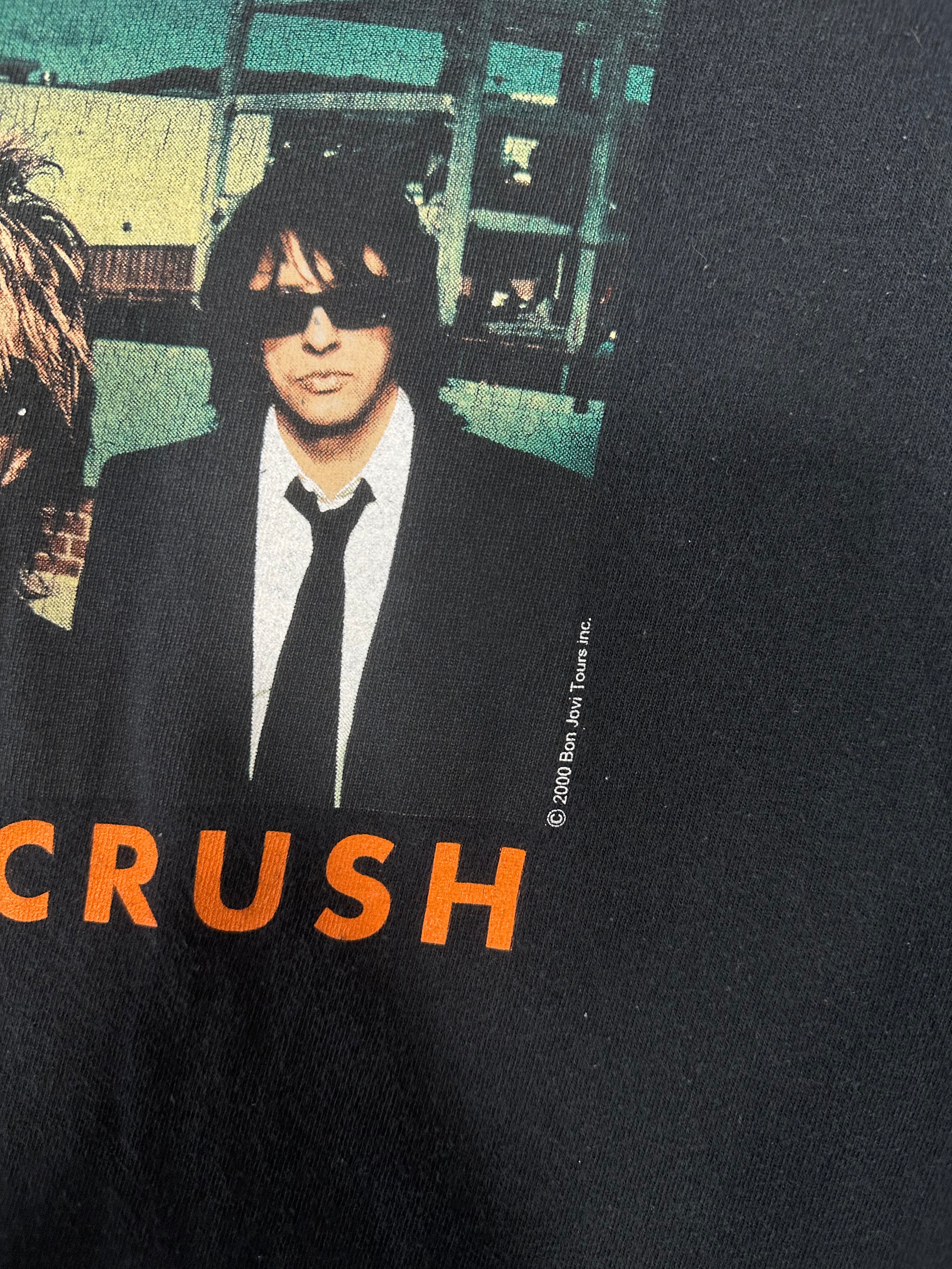 2000 Bon Jovi Crush Tour T-shirt 2000 Bon Jovi Crush Tour T-shirt