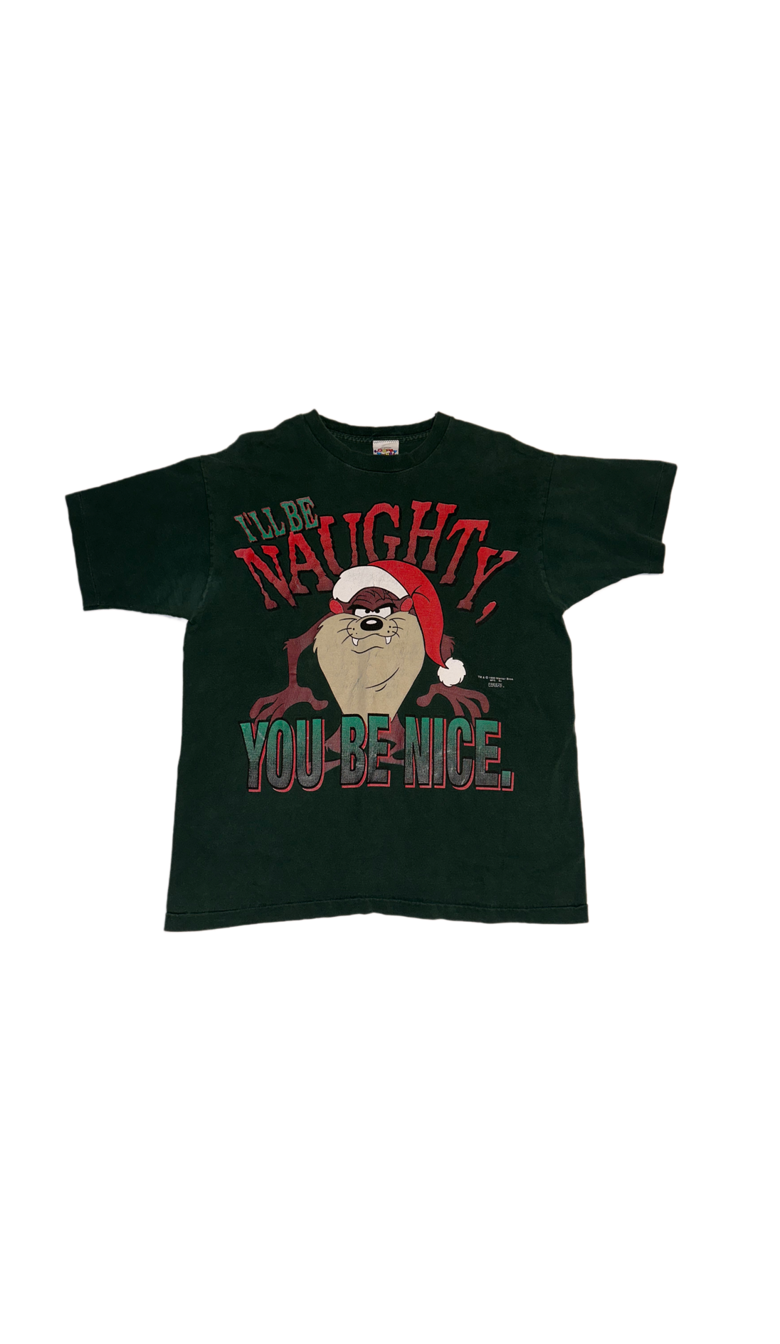 I'll Be Naughty You Be Nice Tasmanian Devil T-shirt