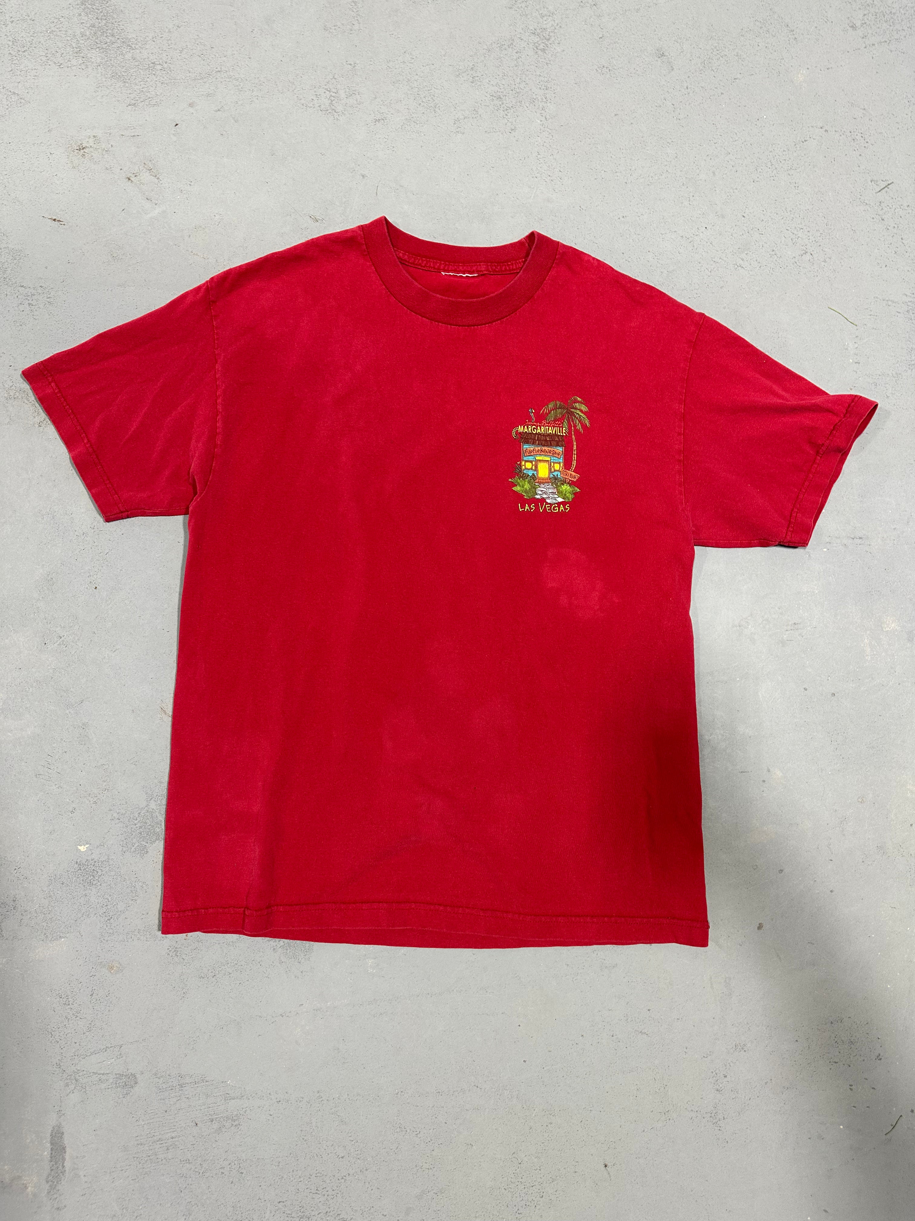 Red Margaritaville Las Vegas T-shirt